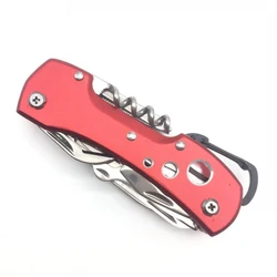 Multifunctional Folding Swiss Army Knife Portable EDC Stainless Steel Pocket  Outdoor Camping Emergency Combination Tool