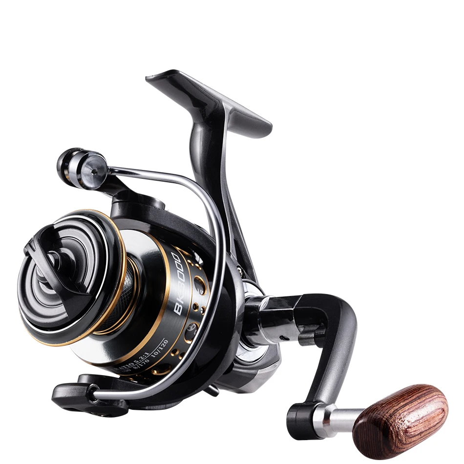 Rooblinos BK Spinning Fishing Reels For Saltwater Freshwater Metal Spool Left/Right Interchangeable Trout Carp Fishing Tackle image 5