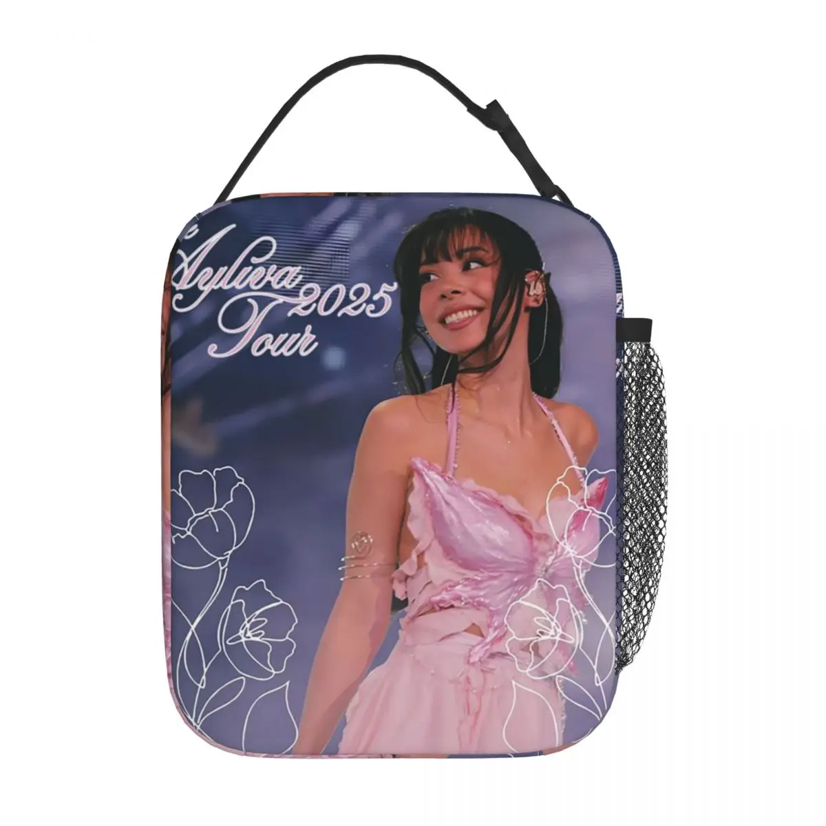 A-Ayliva Cool Singer Tour 2025 Insulated Lunch Bag for Women Children Portable Food Boxes Thermal Lunch Box Tote