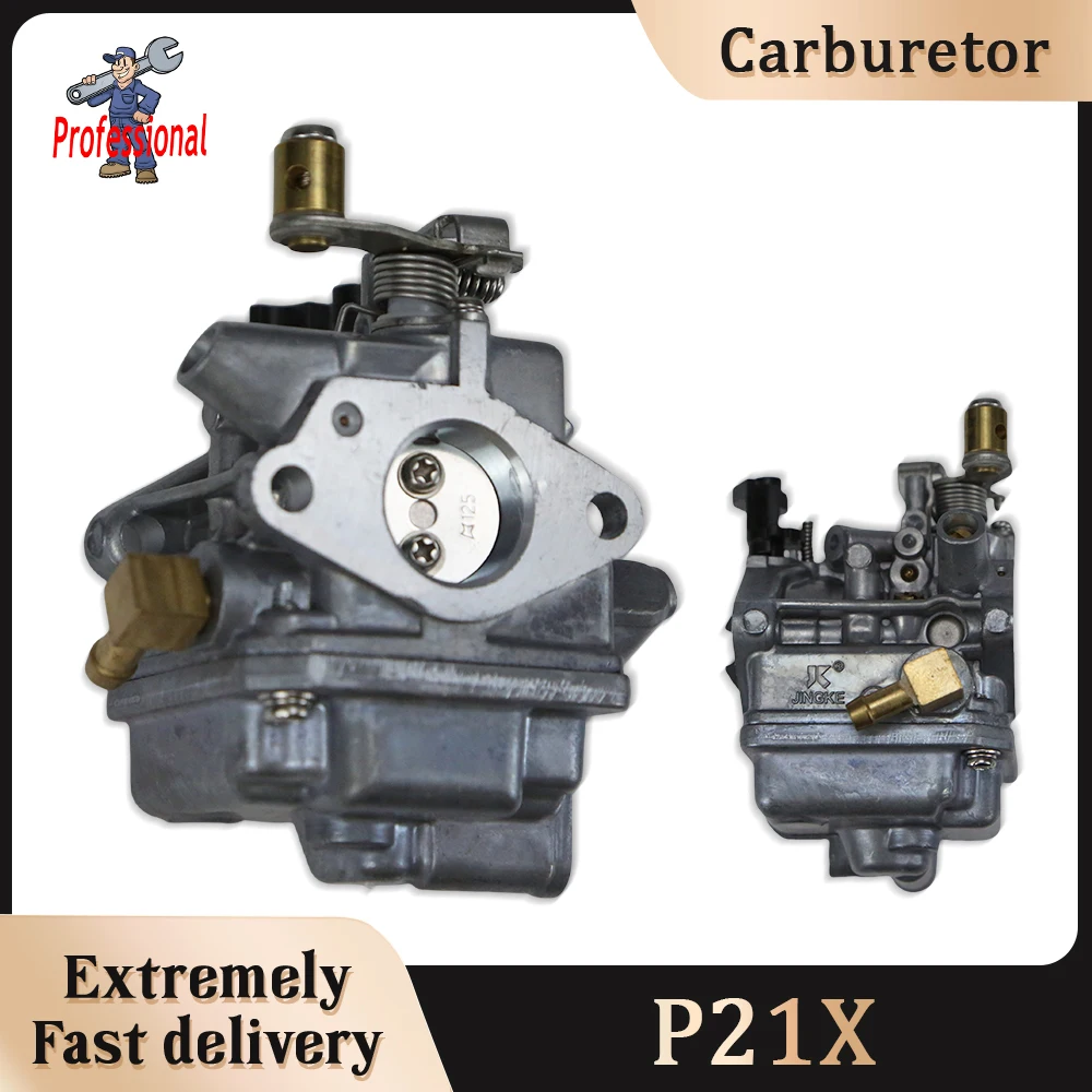 

6BX-14301-10 6BX-14301-11 6BX-14301-00 Carburetor P21X For Yamaha F6 4 stroke 6HP Boat Motor