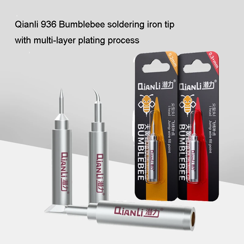 Qianli K I J 936 Universal Soldering Iron Tips Replaceable Durable Lead Free for Motherboard BGA Soldering Stations Rework