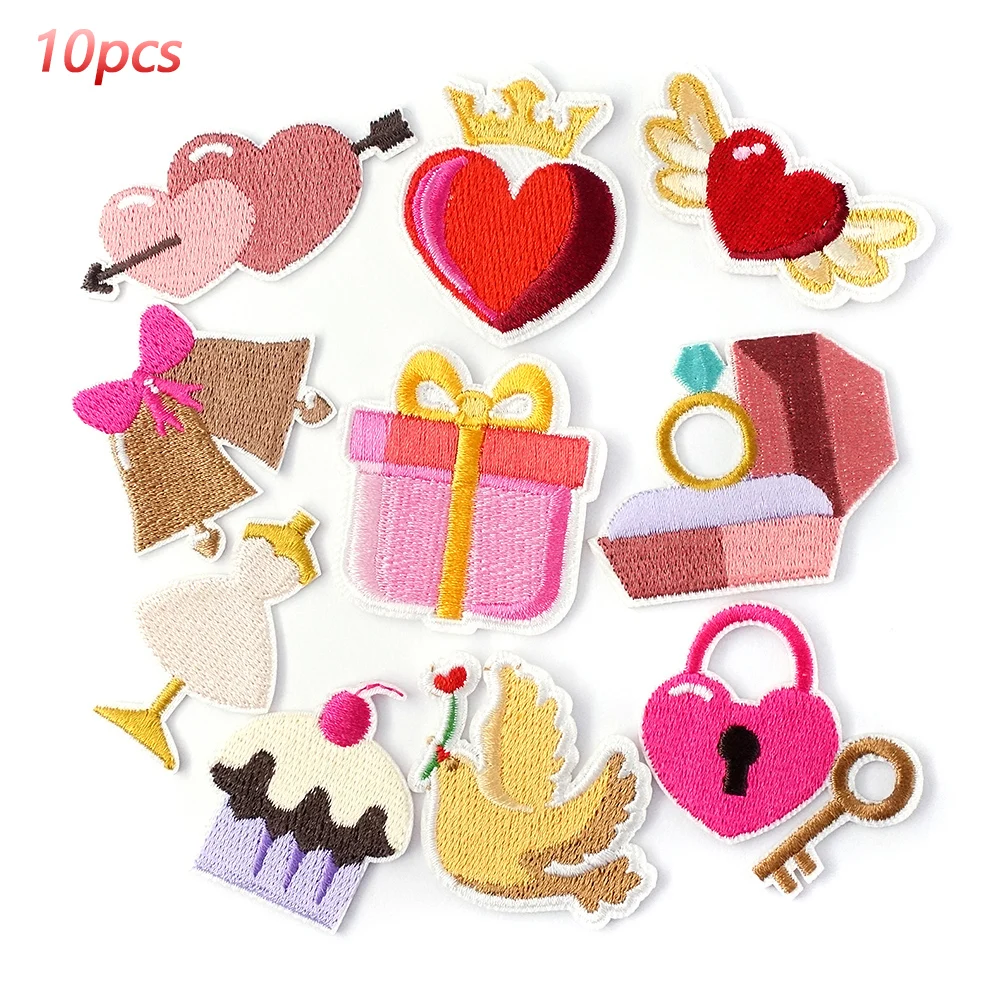 10 шт./партия, нашивки-бабочки для одежды