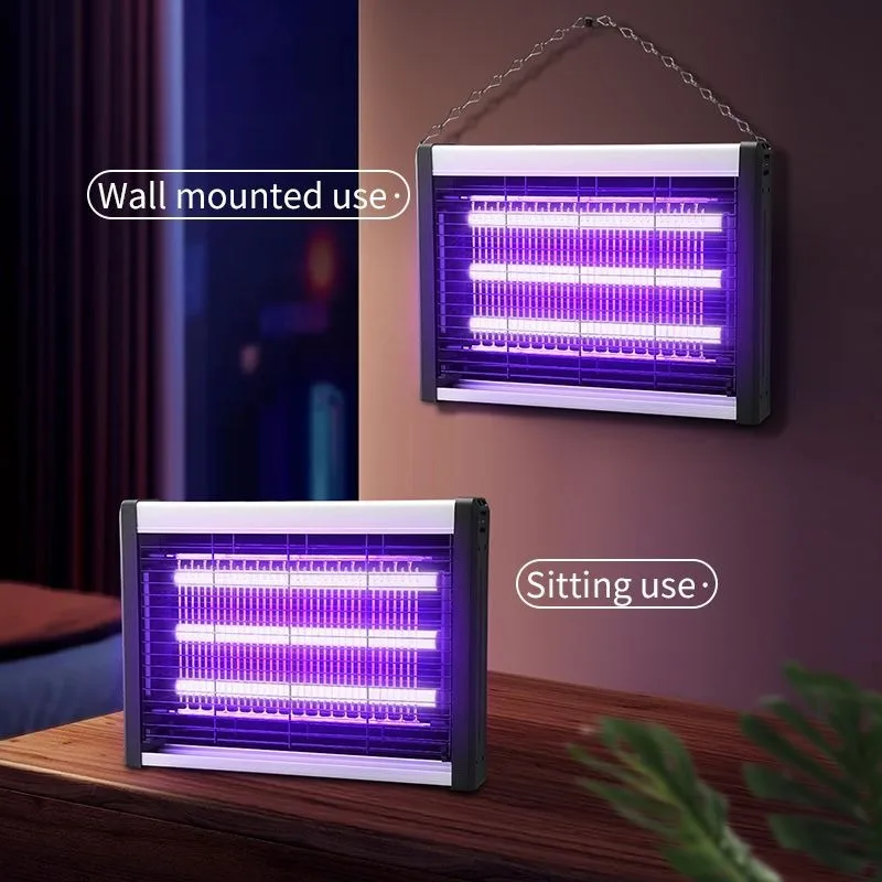 220 فولت البعوض القاتل مصباح مع الأشعة فوق البنفسجية مصباح ليد قاتل الماموس الكهربائي صاعق علة صاعق قاتل الحشرات الكهربائية طارد البعوض #2