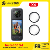 Insta360 X4 - Waterproof 8K 360 Action Camera, 4K Wide-Angle Video, 135 Min Battery Life, AI Editing, Stabilization, for Sports