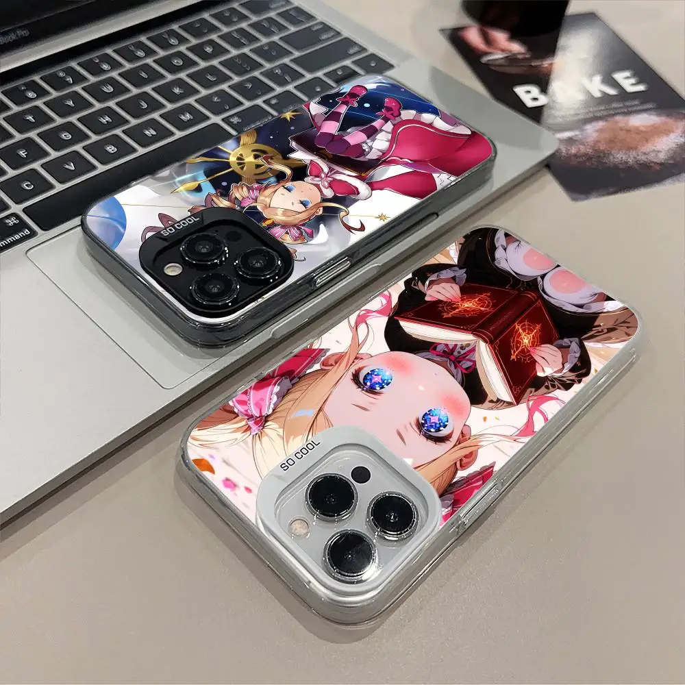 

ReZero Beatrice Phone Case for iPhone 17 16 15 14 13 12 11 X XR XS Air Pro Max Plus Black Colorful Silver Cover