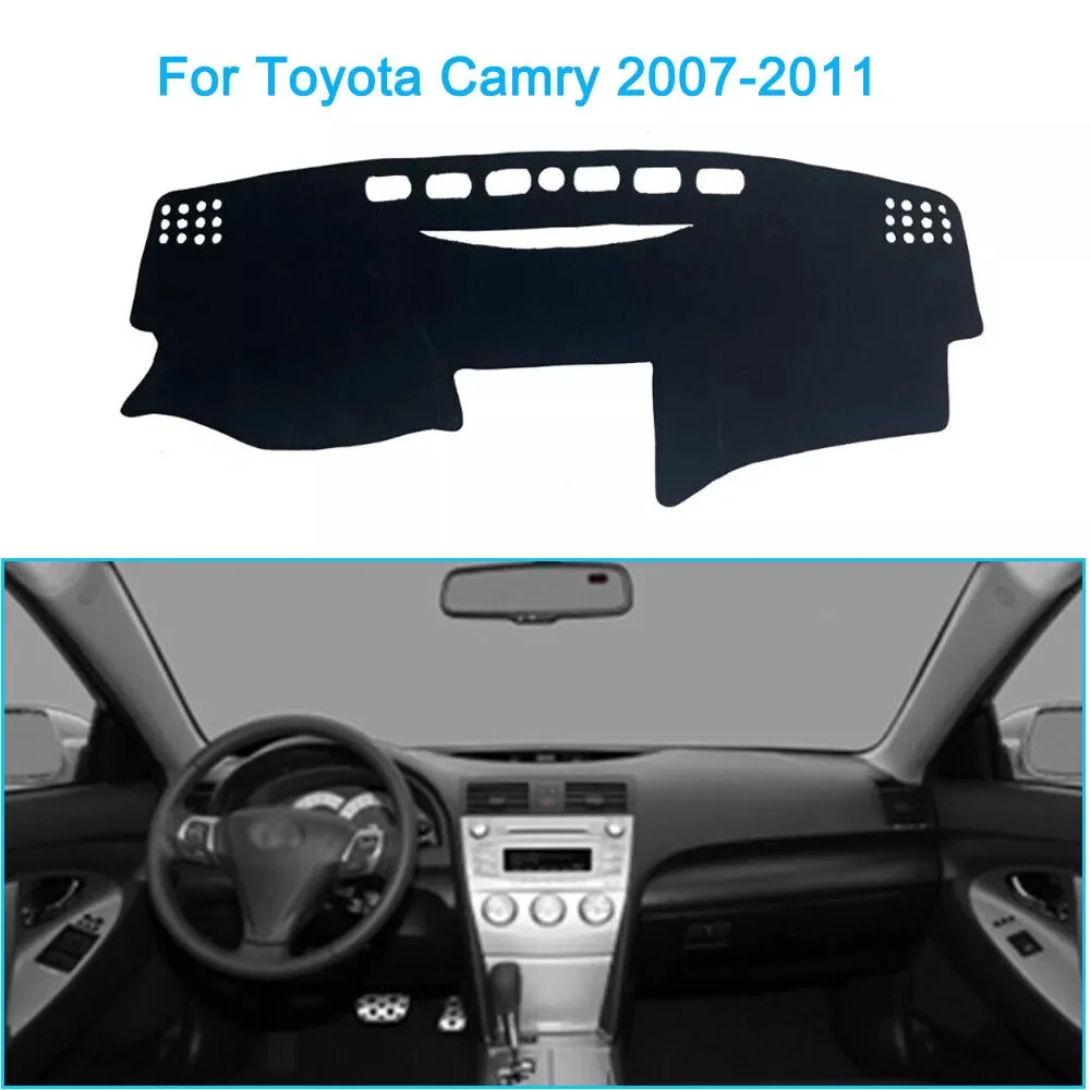 Car Dashboard Cover for Toyota Camry 2007 2008 2009 2010 2011 Panel Cover Pad Carpet Dashboard Sunshade Anti-UV Car Accessories