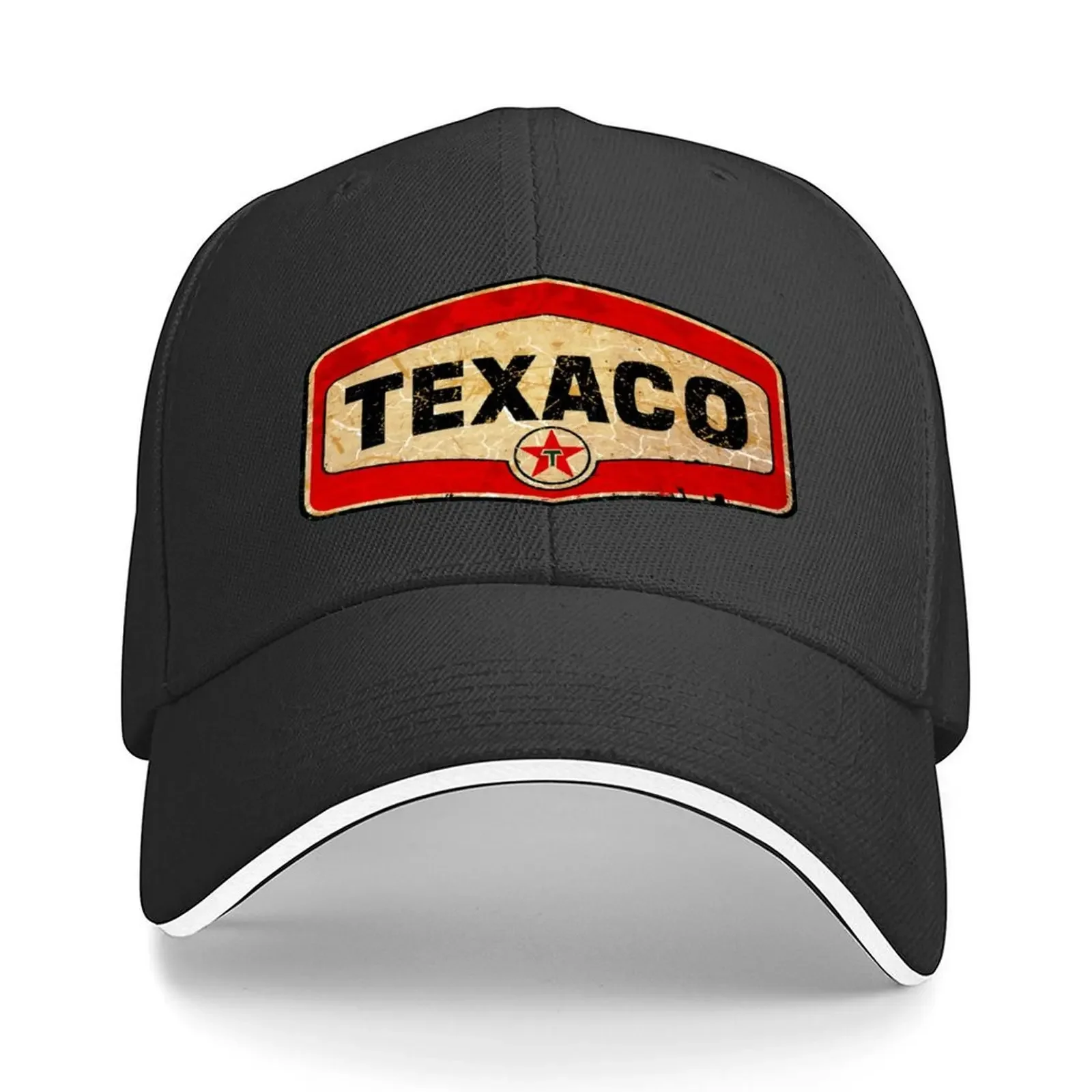 Boné Clássico Texaco Petróleo e Gás, Chapéu de Praia, Protetor Solar, Chapéu de Luxo Masculino, Marca de Luxo, Golfe, Feminino e Masculino