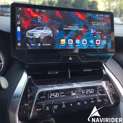 12.3inch For Toyota HARRIER Venza 2021-2022 Car Multimedia Video Player GPS Navigation Radio Android 13 8 Core 8+256G Carplay