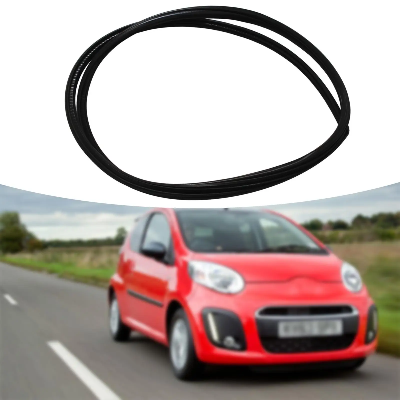 Rear Tailgate Boot Seal B000651380 Auto Rear Door Seal for Peugeot 107