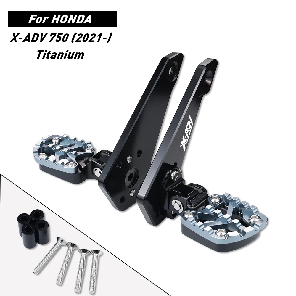 Voetsteun Voor HONDA X ADV 750 XADV 750 XADV750 2021-2025 2024 Stand-up Rijden Voetsteun Opvouwbare Voetsteunen Passagier Voetpedaal