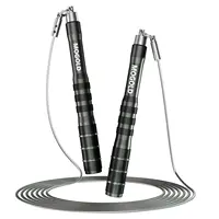 Cuerda para Saltar a Alta Velocidad, Ejercicio Profesional para Quemar Grasa, Fitness y Pérdida de Peso para Adultos, Cuerda de Alambre para Saltar con Velocidad Suave