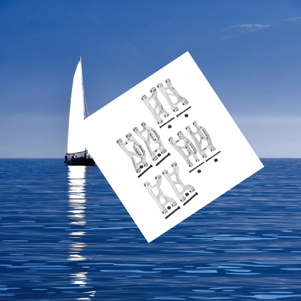 

Рычаги подвески GPM 7075 Alloy F&R (верх и низкие) TRAXXAS Mini Slash Mini Rally 10830