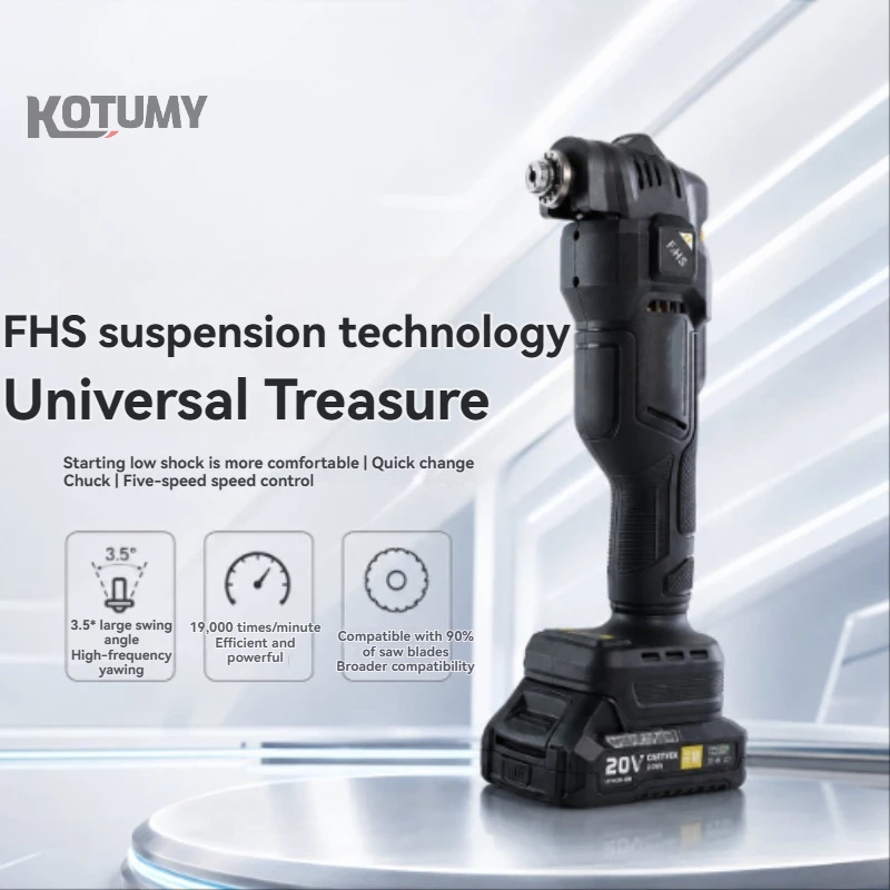 Brushless Oscillating Multi-Tool Rechargeable Quick Blade Change for Sanding Trimming Grinding Cutting Jobs