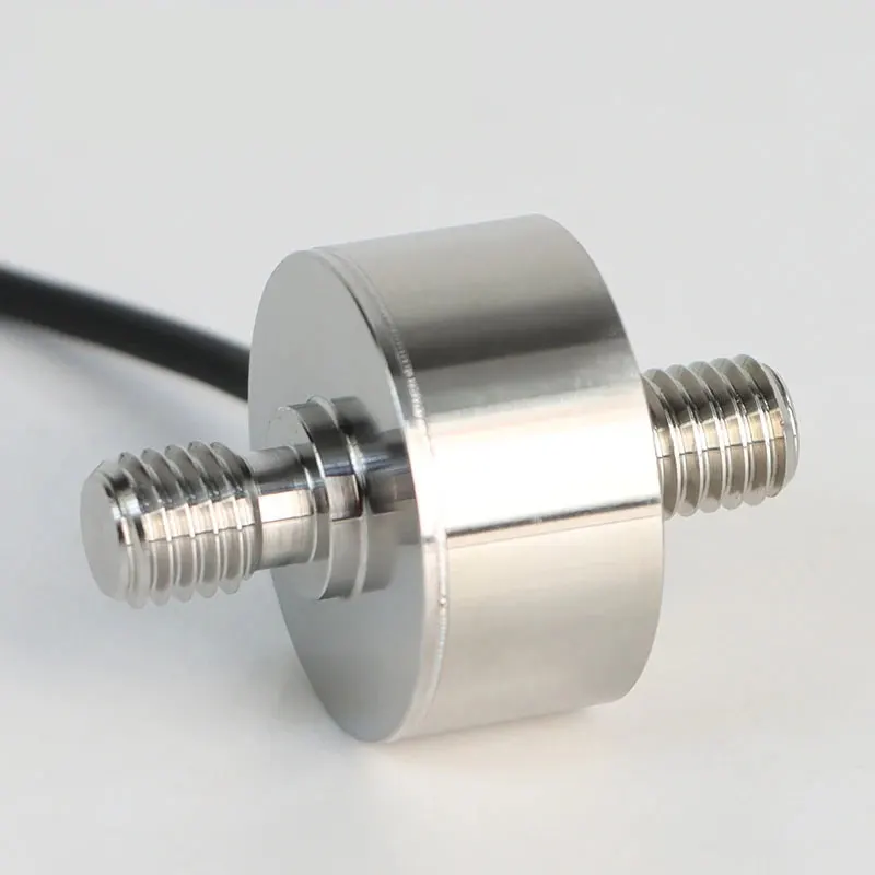 Miniature Tension Load Cell Sensor 5-500kg, Small Strain Gauge Force Sensor for Precision Weighing & Press view 5
