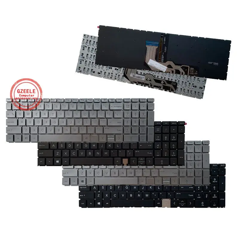 

Клавиатура для ноутбука HP ENVY x360 15-ED 15 TPN-C146 TPN-C149 15-AG TPN-W140 L93226-001 15-ee 15m-ee 15m-ed tpn-c149