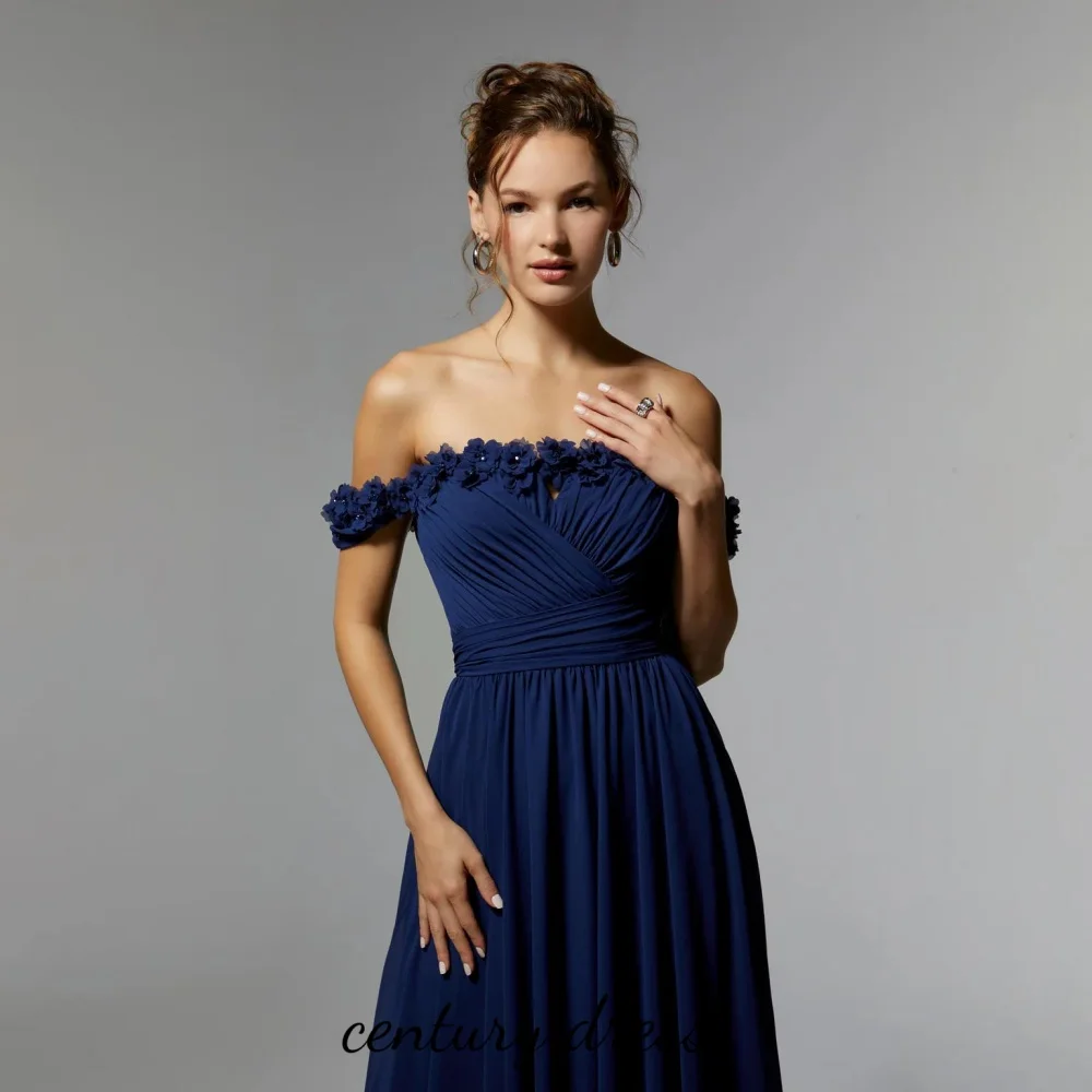 Vestido de noche personalizado exquisito sin tirantes, vestido de fiesta con flores encantadoras, vestido de fiesta con hombros descubiertos, vestido de fiesta listoч versaе пла coiе