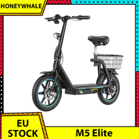 HONEYWHALE M5 Elite Electric Scooter 14 inch Pneumatic Tire 500W Motor EScooter 48V 13Ah Battery 40~45km Range 40 km/h Max Speed