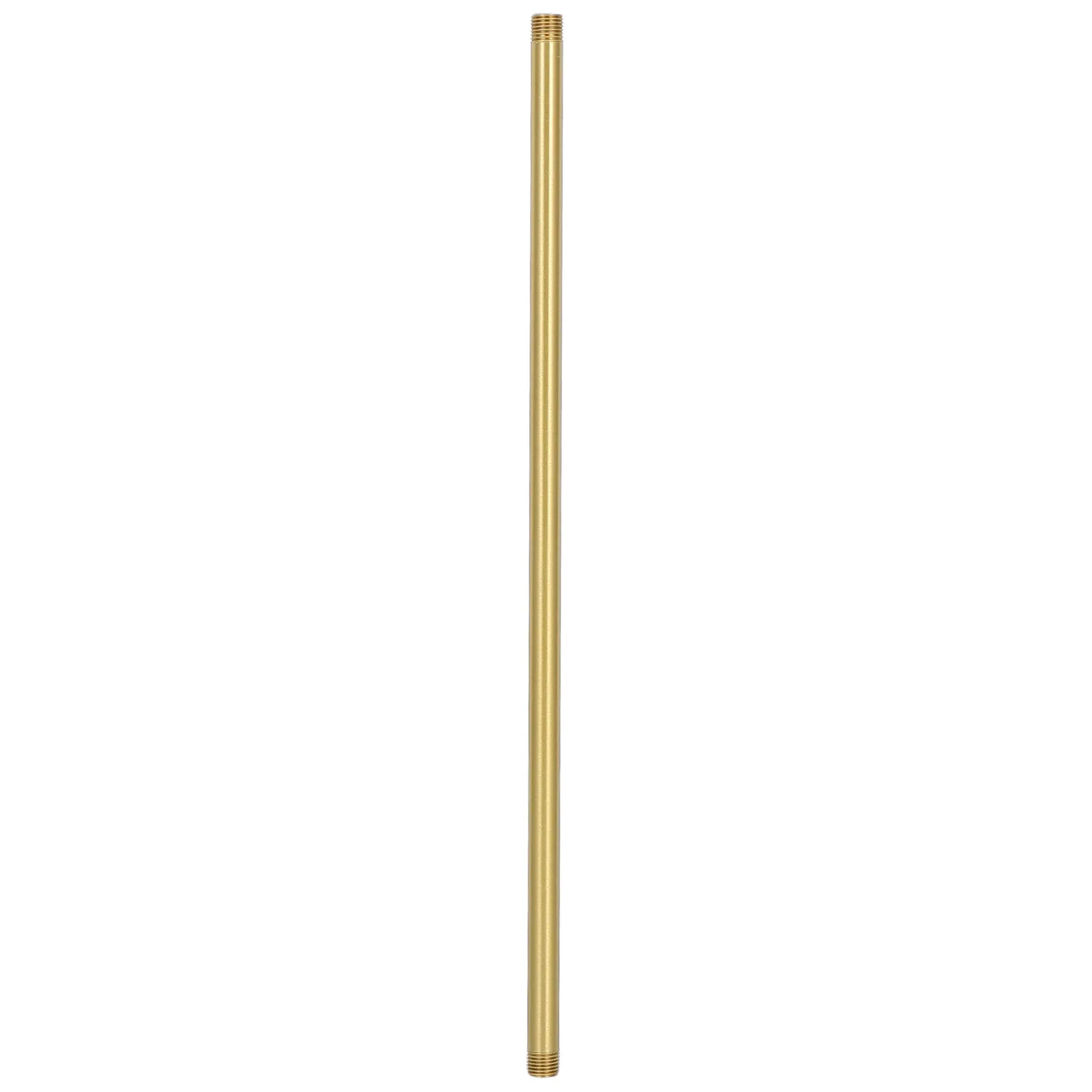 Brass Nipple Pipe Copper Tube Polished Threaded Rod M10 300Mm DIY Lamp Fixture Connector Lighting Project Supplies