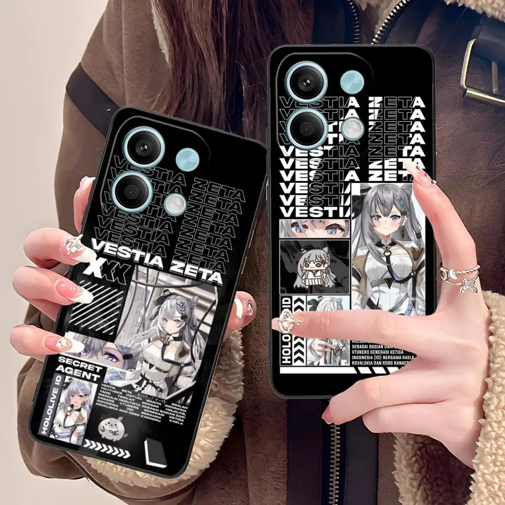 

Vestia Zeta Anime Phone Case for POCO M6 M5 M4 M3 X7 X6 X5 X4 X3 F6 F5 F4 Pro GT 5G Colour Printing Luxury Cellphones Cover