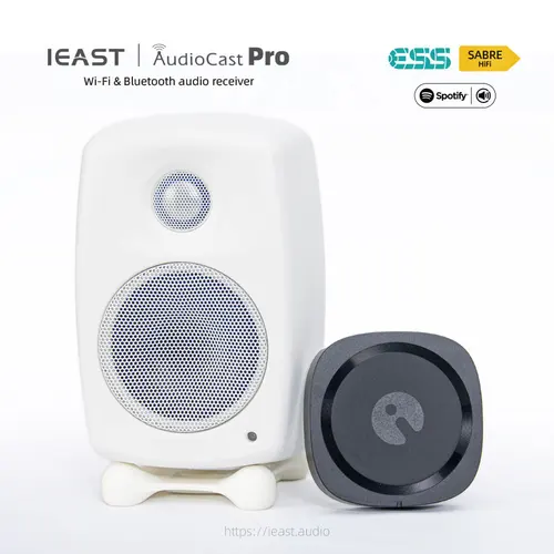 IEAST AudioCast Pro M20 ワイヤレス WiFi オーディオレシーバー マルチルーム エアプレイ Bluetooth 5.0 オルゴール ハイファイ システム Tadil 潮パンド