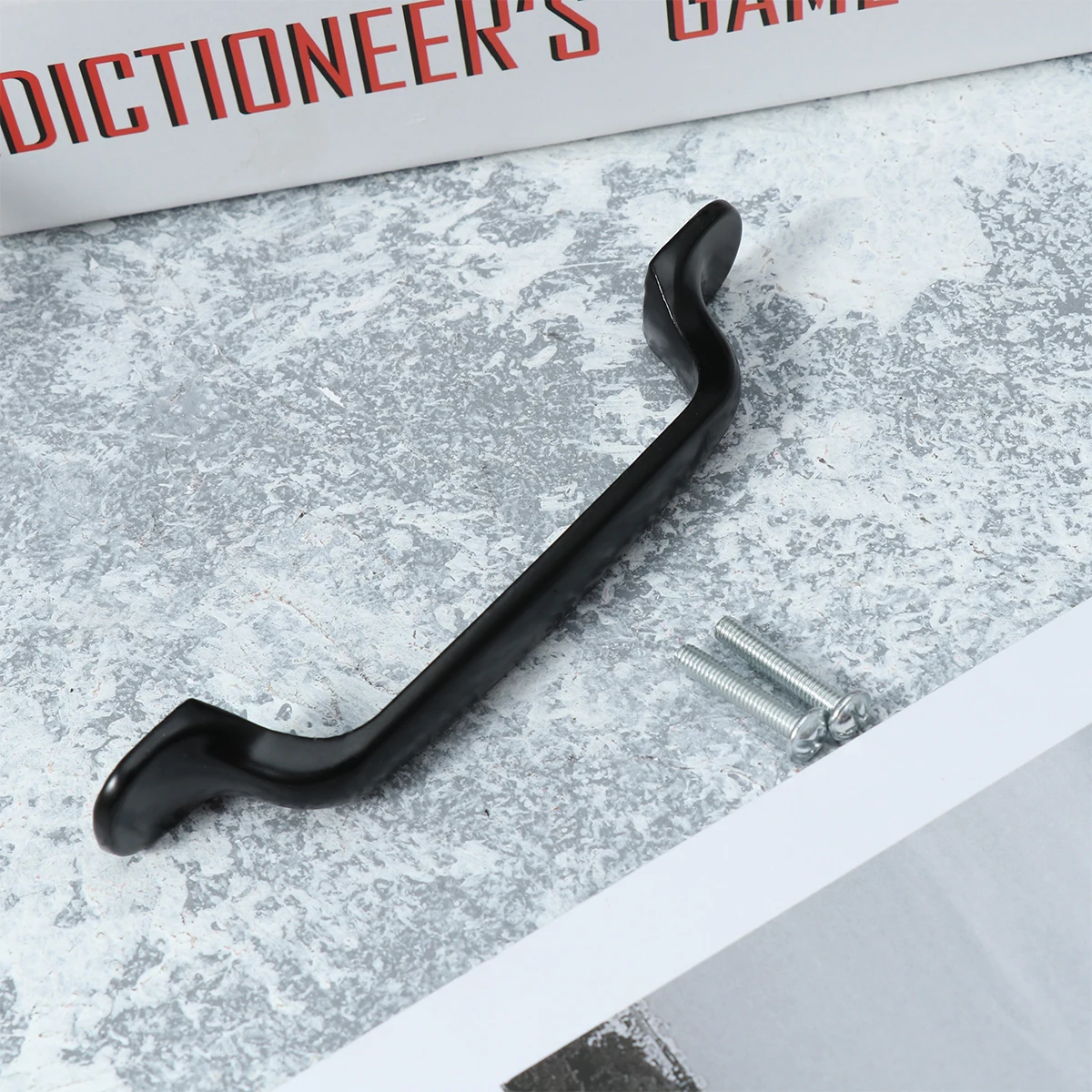 

4Pcs Oval Aluminum Alloy Vintage Color Cabinet Closet Drawer Pull Handles Durable Metal 96mm Hole Distance Cabinet Handle