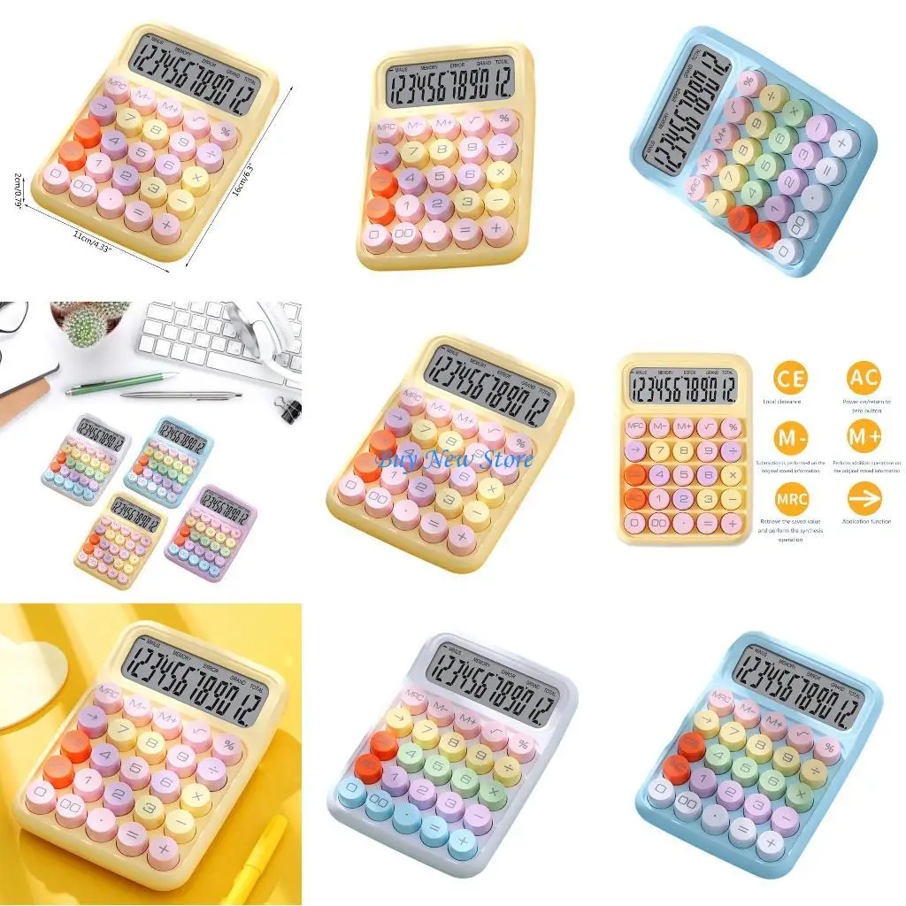 

20CE Big Buttons Desktop Calculator for Office Work Daily Use