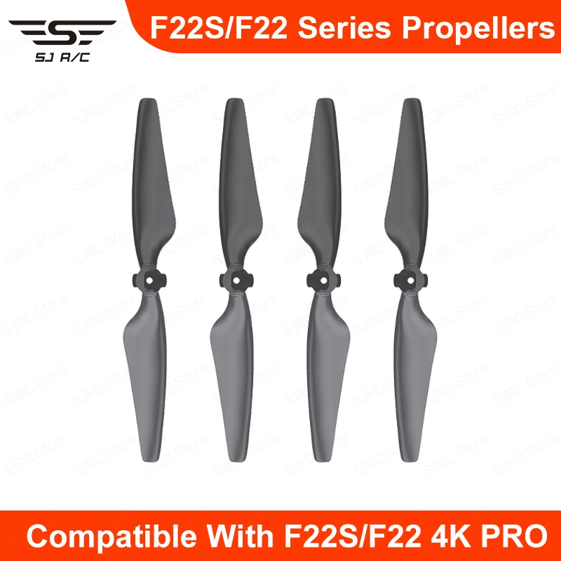 Original SJRC F22S 4K Pro Drone Propeller  RC Drone Spare Parts Drone Accessories Original Propellers 4pcs/Set