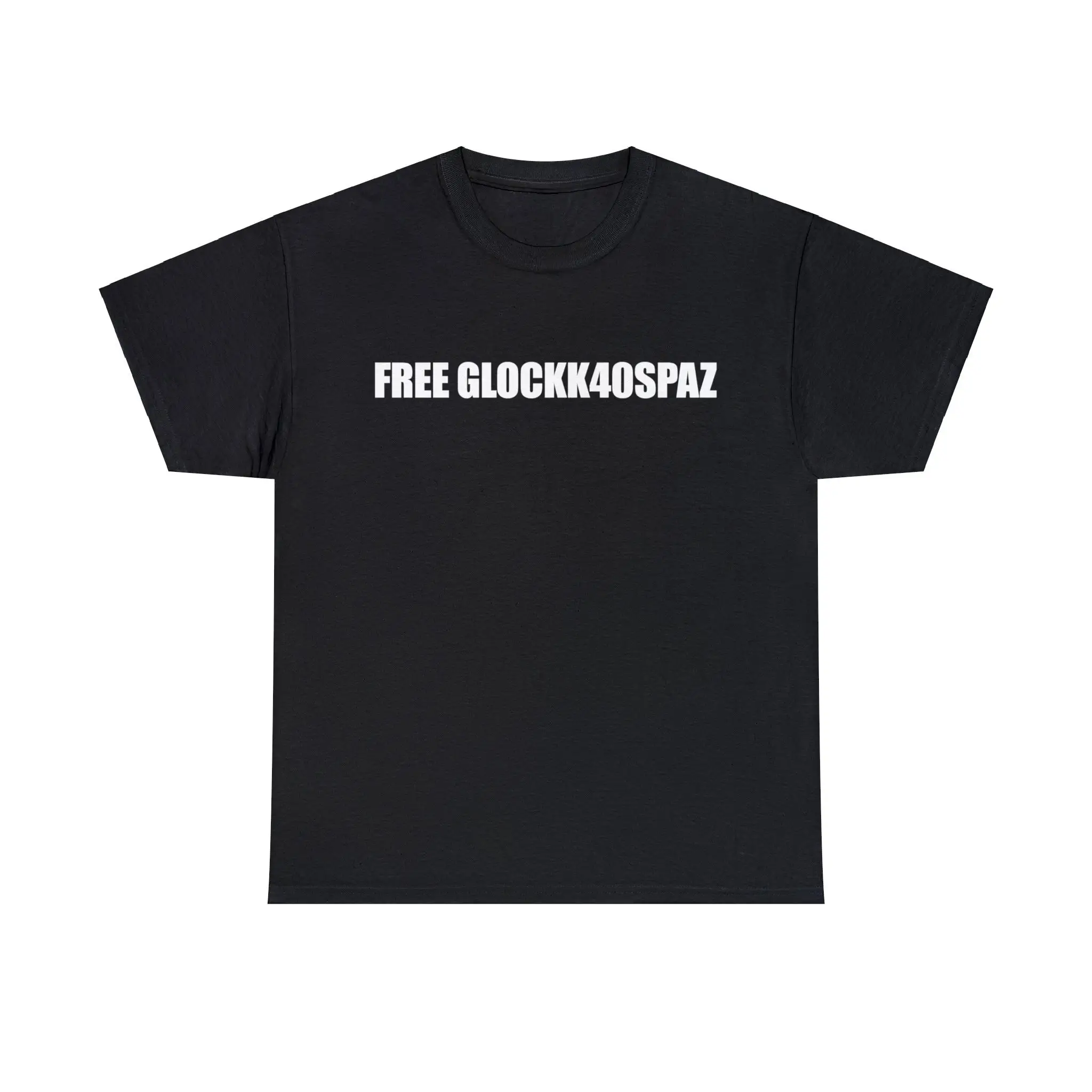 Free Glockk40Spaz T Shirt Y2K Underground Meme Funny