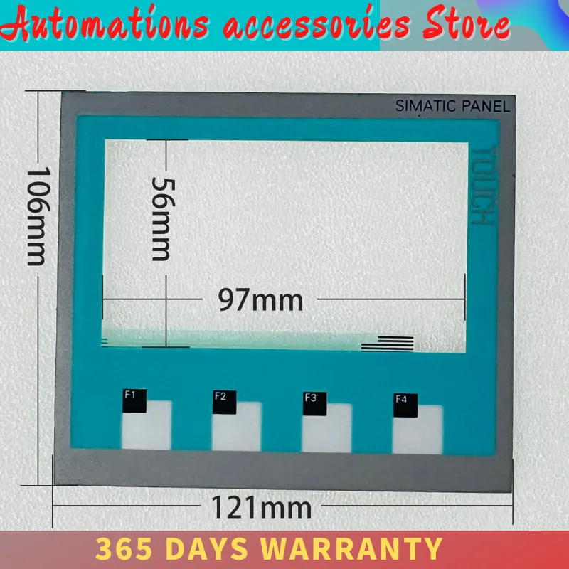 Keyboard Keypad membran untuk Panel operasi TP177-4  6AV6642-0BD01-3AX0 Film Film kunci layar kaca sentuh
