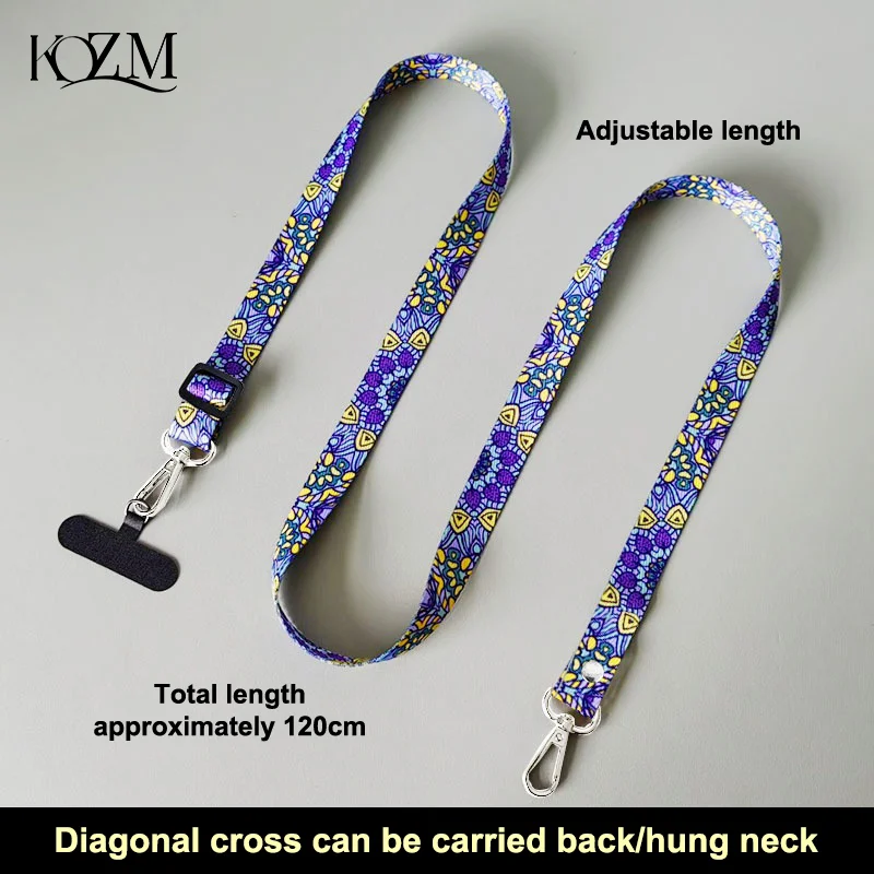 قابل للتعديل الهاتف المحمول الحبل Crossbody الرقبة حزام معلق الحبل مفتاح مكافحة فقدان حبل مع طوقا العالمي لجميع جراب هاتف