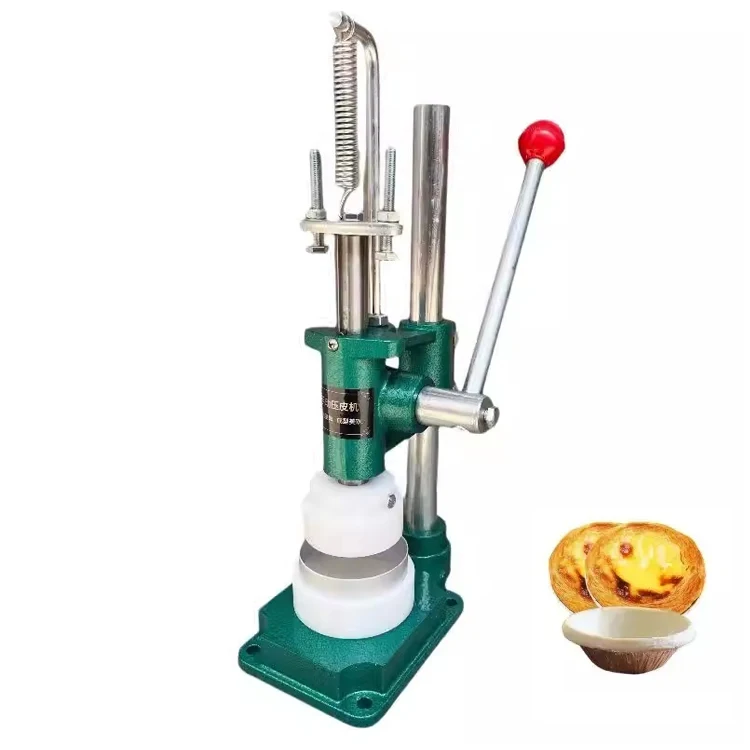 Save Labour Manual Type Fruit Tart Shell Press Machine Egg Tart Pie Shell Crust Forming Press Machine