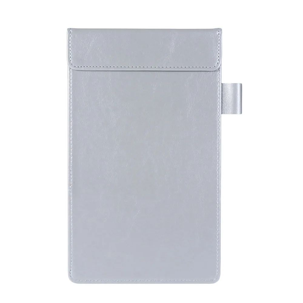 

Portable Magnetic Snap Cash Receipt Folder PU Leather Bill Organizer Cash Book Waterproof Credit Card Signature Folder Business