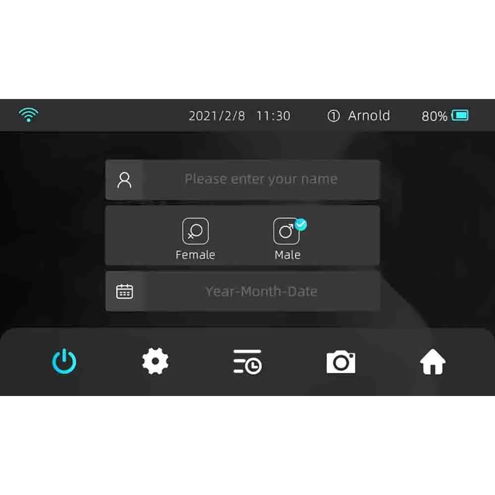 Portable Vision Screener, 7 Inch HD Auto Refractor, 0-180° Axis Number & for Glaucoma, Penetrating Cornea, Syndrome Eye