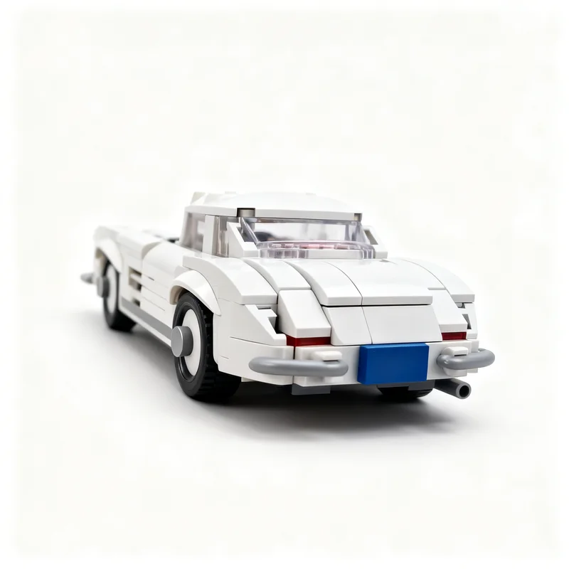 388pcs MOC Mercedesss 300SL City Champions Model Building Blocks Architecture Christmas Gifts Toy Display DIY Art Idea Education