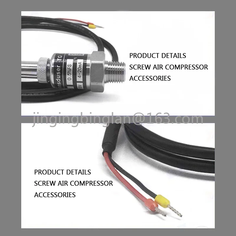 Acessórios para compressor de ar R1 4 sensor de pressão sensor de pressão de ar transmissor de pressão PTC-131