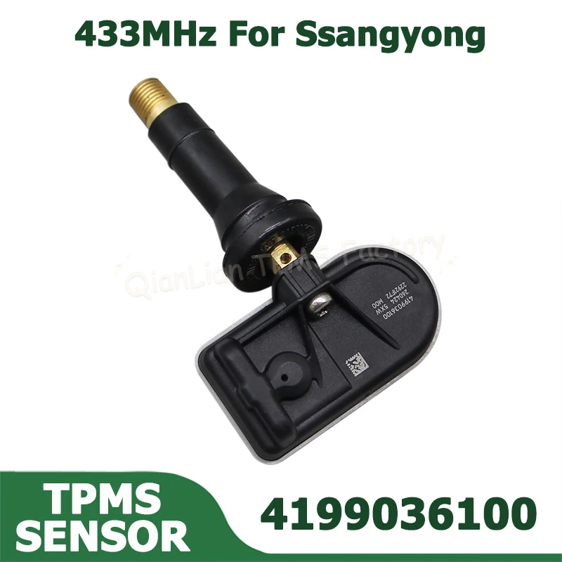 4199036100 TPMS-Sensoren 433MHz Reifendrucksensor-Ersatz für Ssangyong Musso Tivoli Grand Reifenüberwachungssystem – Detail 5