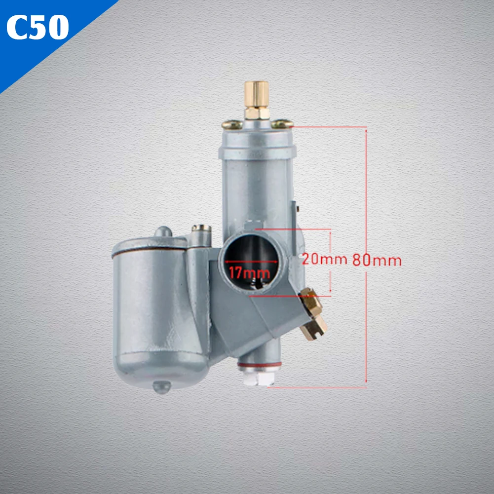 Motorcycle Carburetor C50 17mm Carb  Bing Type SSI 1/17/77 Vergaser For Zundapp C50 Super Sport Motocross Accessories