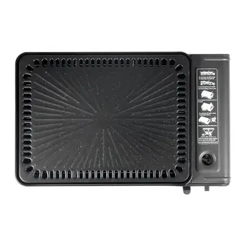 便攜式爐灶 露營 可折疊 防風 戶外氣罐爐 適用於背包露營 健行 野餐 露營爐 烤肉爐 6 最佳銷售 瓦斯烤爐 - №4