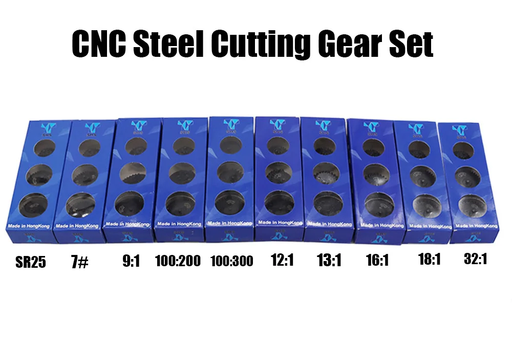 SHS CNC-Stahlschneidegetriebesatz mit hoher Geschwindigkeit und hohem Drehmoment für AEG-Getriebe SR25/9:1/12:1/13:1/16:1/18:1/100:200/100:300 – Detail 2