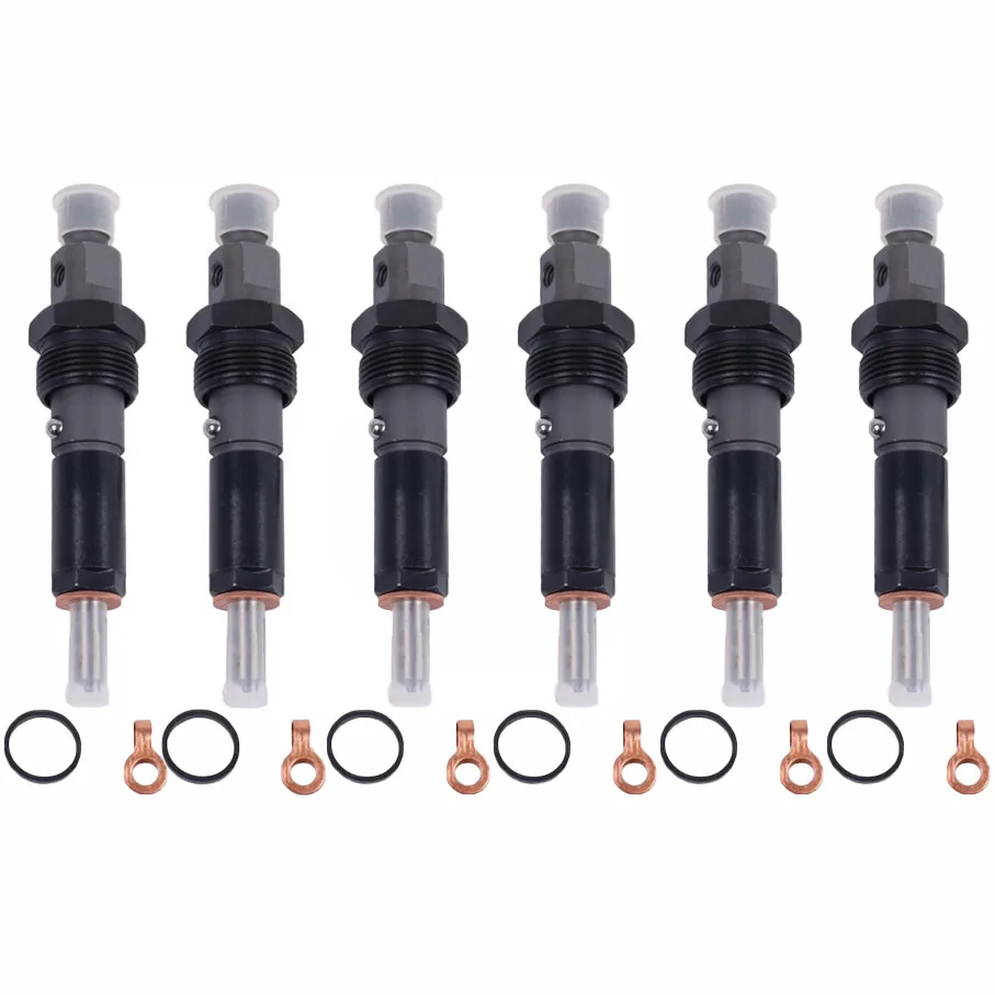 

6Pcs Fuel Injector 3802982 3971965 4948366 fits for Cummins 4B3.9 6B5.9 4B 4BT 4BTAA