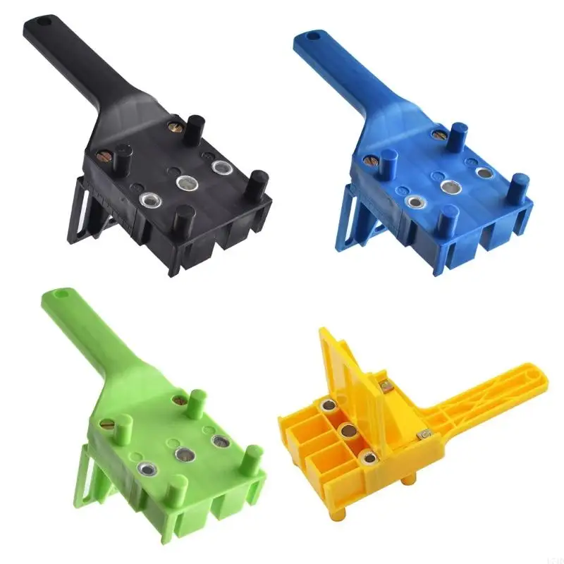 

L74D Adjustable Woodworking Drill Guide Tool Hole Locator Positioning Tool for Accurate Hole Positioning on Various Fronts