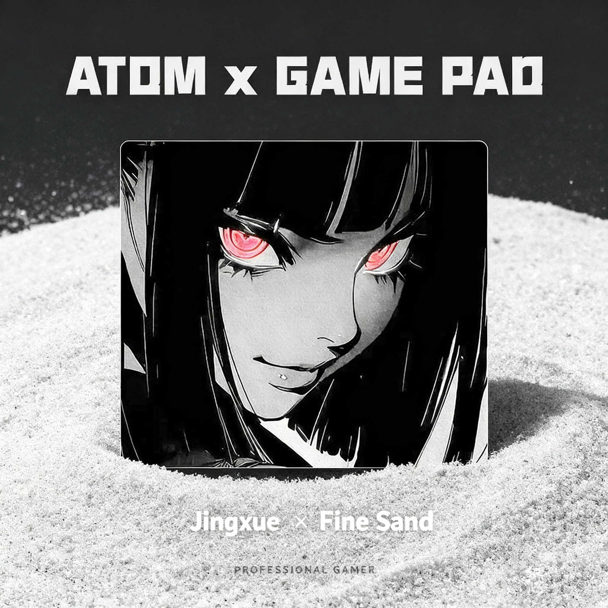 Anime personagens da moda tempere vidro gaming mouse pad superfície fosca vidro temperado mouse e-sports fps jogo mouse pad de vidro