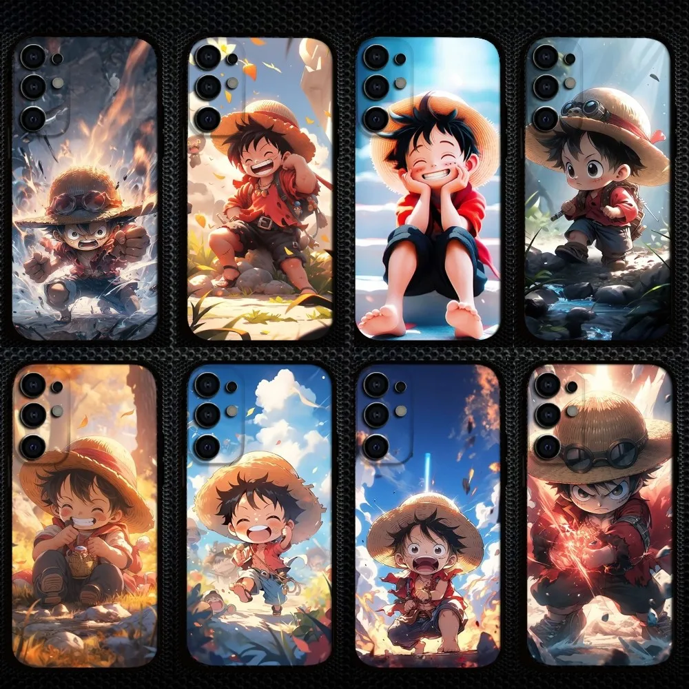 

Luffy Young State Phone Case For Samsung S25/S24/S23/S22/S21/S20/Plus,Fe,Lite/Others Black Cover