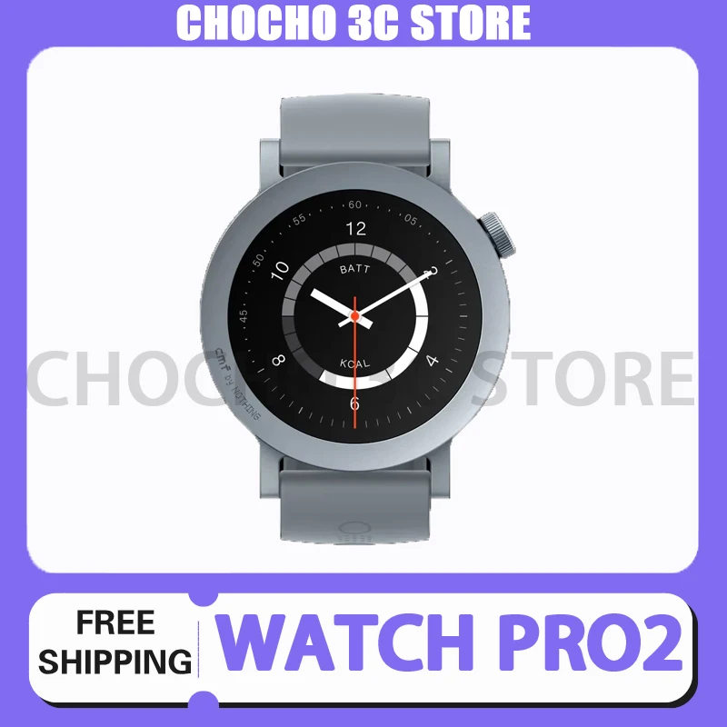 

Cmf By Nothing Watch Pro 2, Bluetooth, умные электронные часы-браслет, часы с вызовом, водонепроницаемые часы-шагомер для Android/Iphone