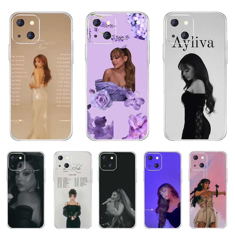 Ayliva she knows Phone Case For Iphone 16 15 11 13 14 Pro Max 7 8 Plus X Xr Xs Max 12mini Transparent Cover