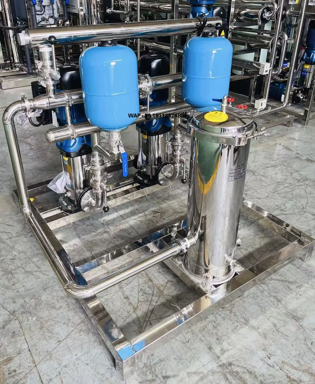 

Superior Quality High Efficiency Constant Pressure Water Supply Equipment Reverse Osmosis Cast Iron/Stainless Steel 1 Year