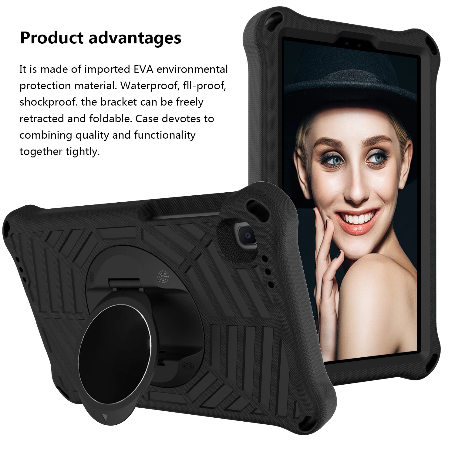 Tablet Case for Samsung Galaxy Tab A8 A7Lite  Tab A 8.0 8.4inch T385 T387 Tab E 8.0 Tab A 10.1 T510 Tab A7 10.4 S6 10.5 S5E 10.5