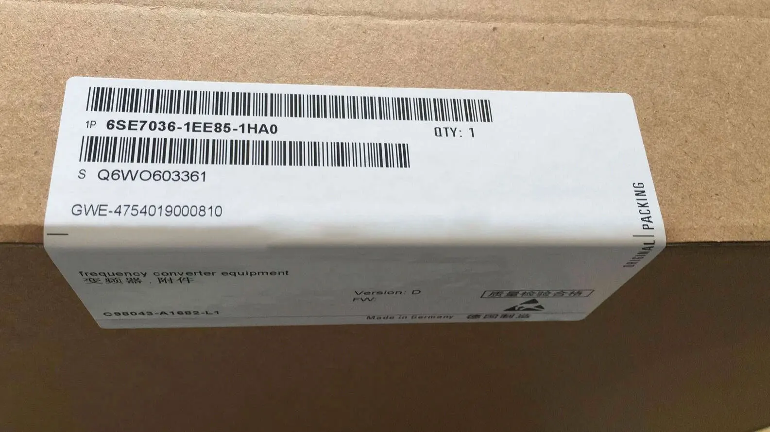 

Совершенно новый C98043-A1682-L1 C98043-A1682-L3 Гарантия один год
