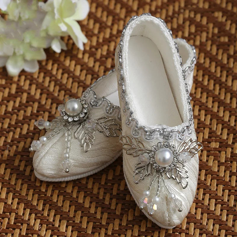 BJD Doll shoes  suitable for 1/3 size SD bjd girl shoes body fashion trend aristocratic pearl 1/3 girls shoes doll accessories