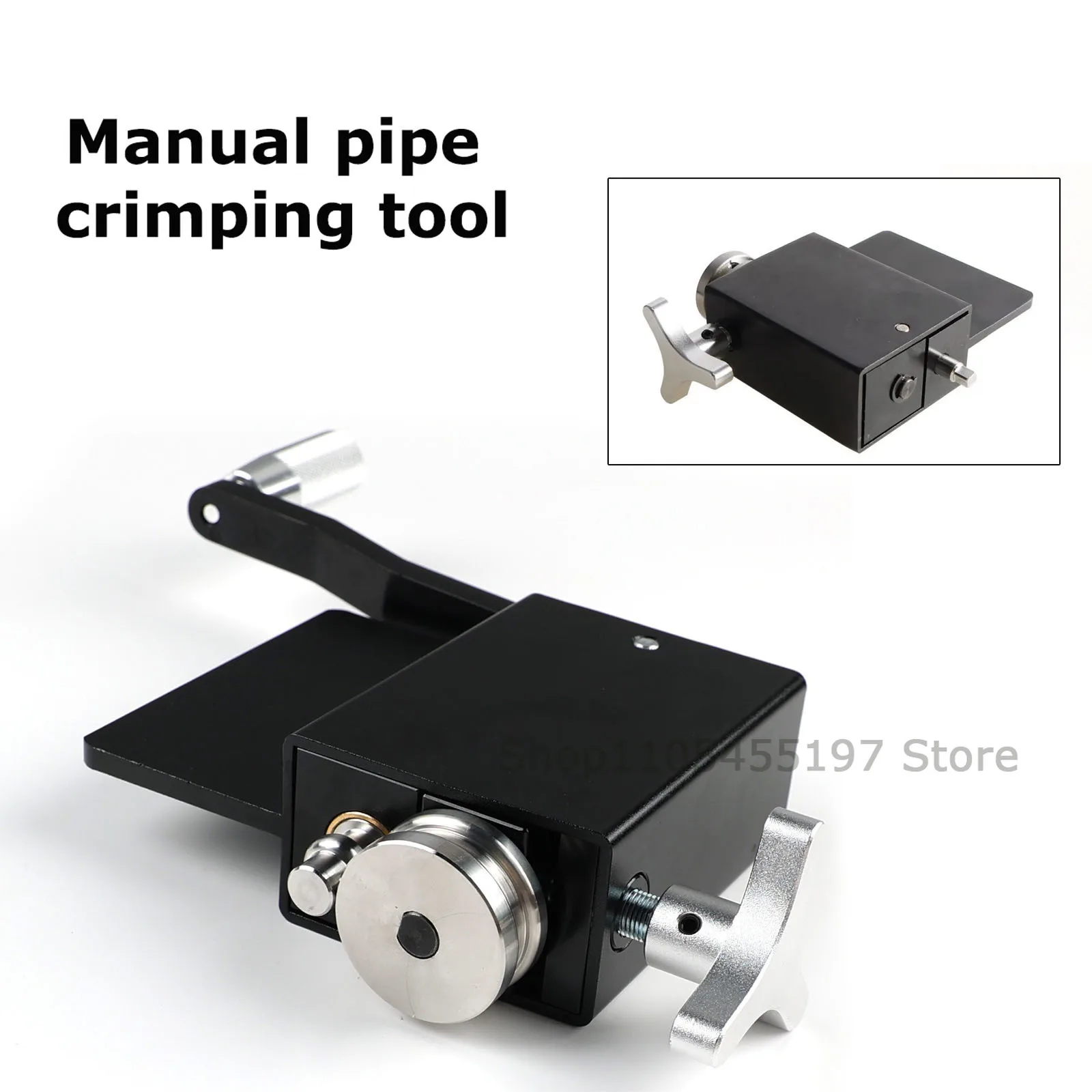 

1 Set High Quality Tube Crimping Tools Manual Crimp Rollers Air Intake and Intercooler Crimping Tool 5/8" ID Aluminum Tube Tool